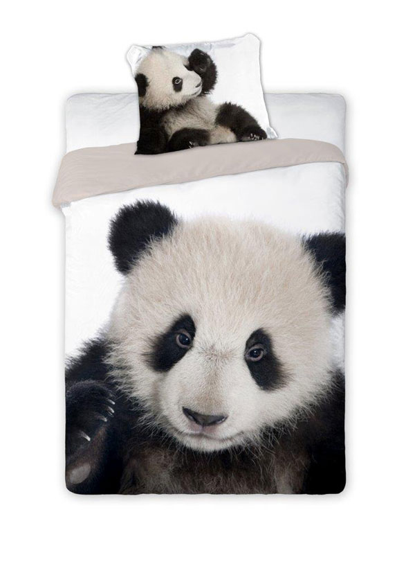 Panda ágyneműhuzat 140x200 cm
