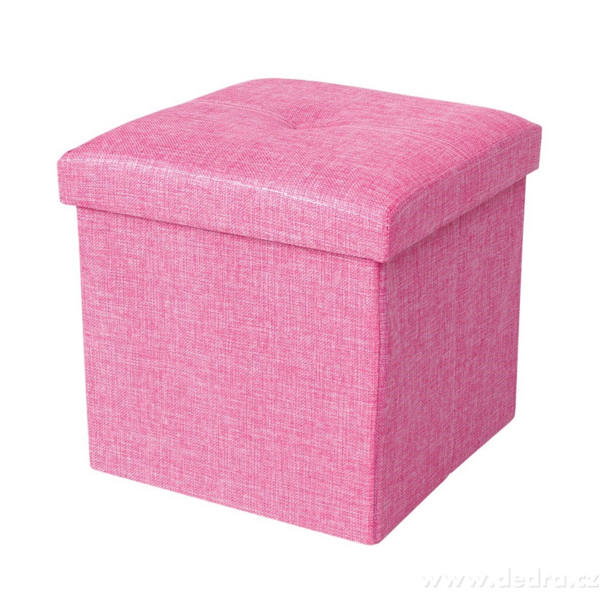 Puff ülőke tárolóval összecsukható M - rózsaszín