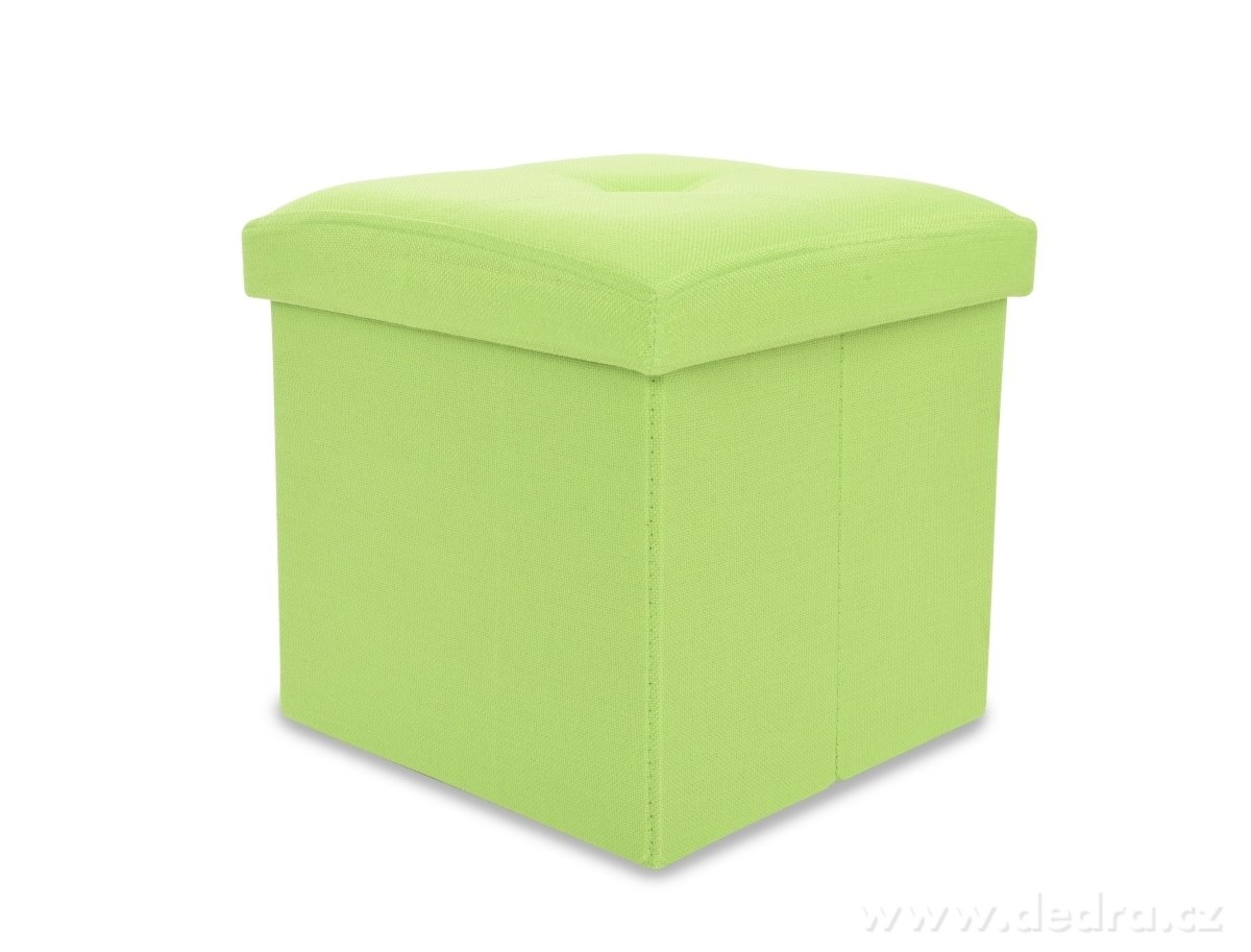 Puff ülőke tárolóval összecsukható M - zöld
