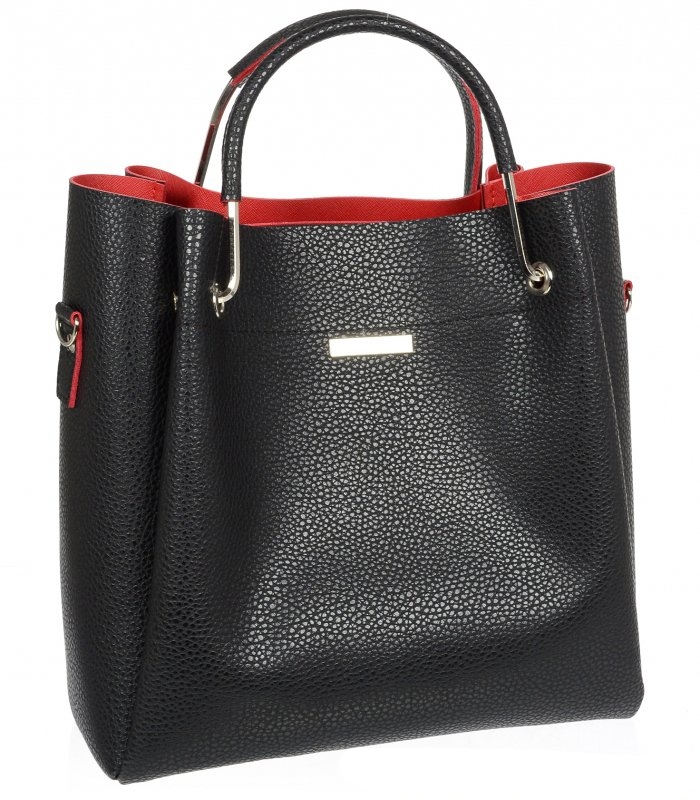 GROSSO S728 elegáns női táska - fekete