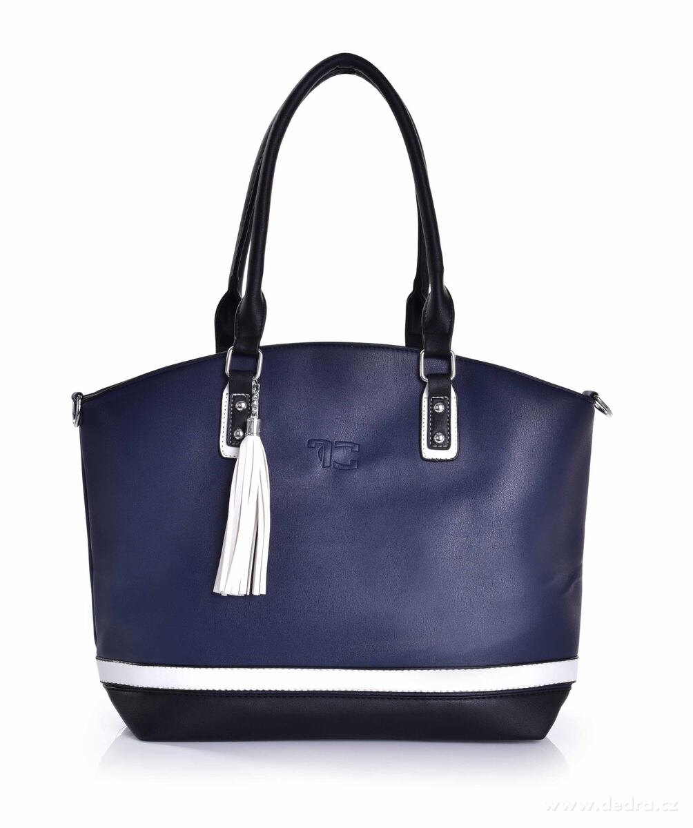 TRINITY ekobőr női táska - kék
