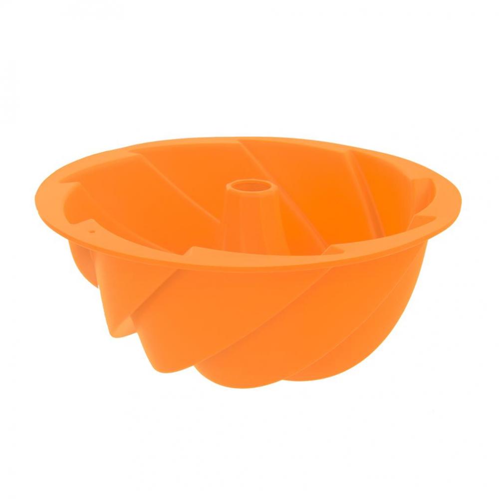 ORION Szilikon kuglóf sütőforma 23,5 cm - narancssárga