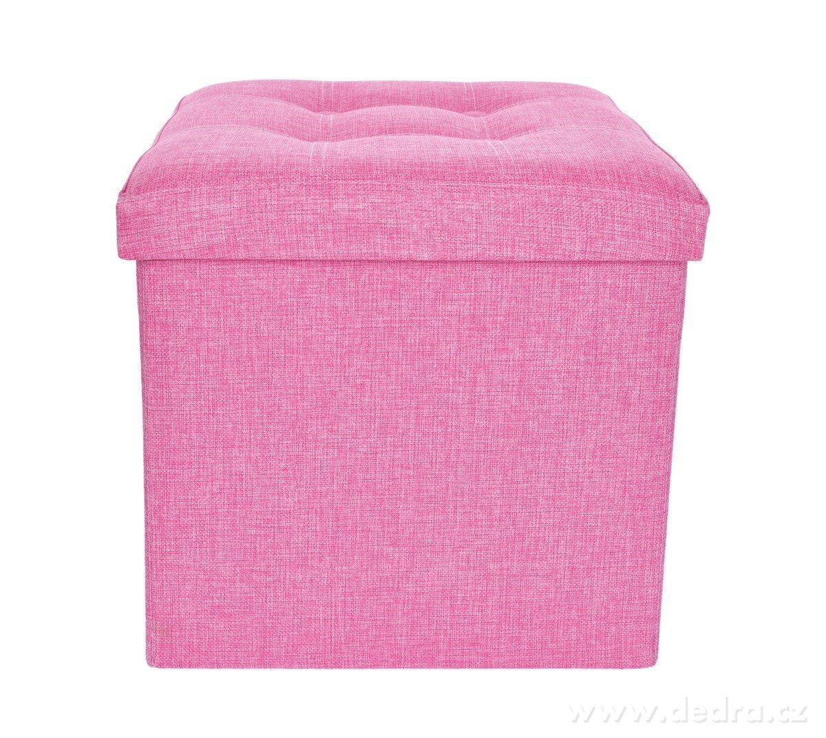 Puff ülőke tárolóval összecsukható L - rózsaszín