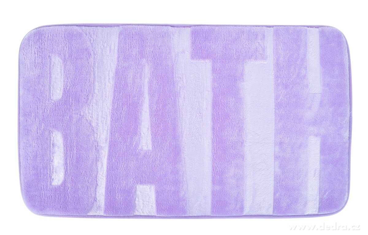 BATH Fürdőszoba szőnyeg 70x45 cm - lila