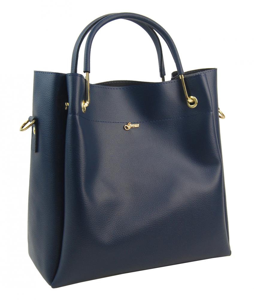 GROSSO S728 elegáns női táska - sötét kék