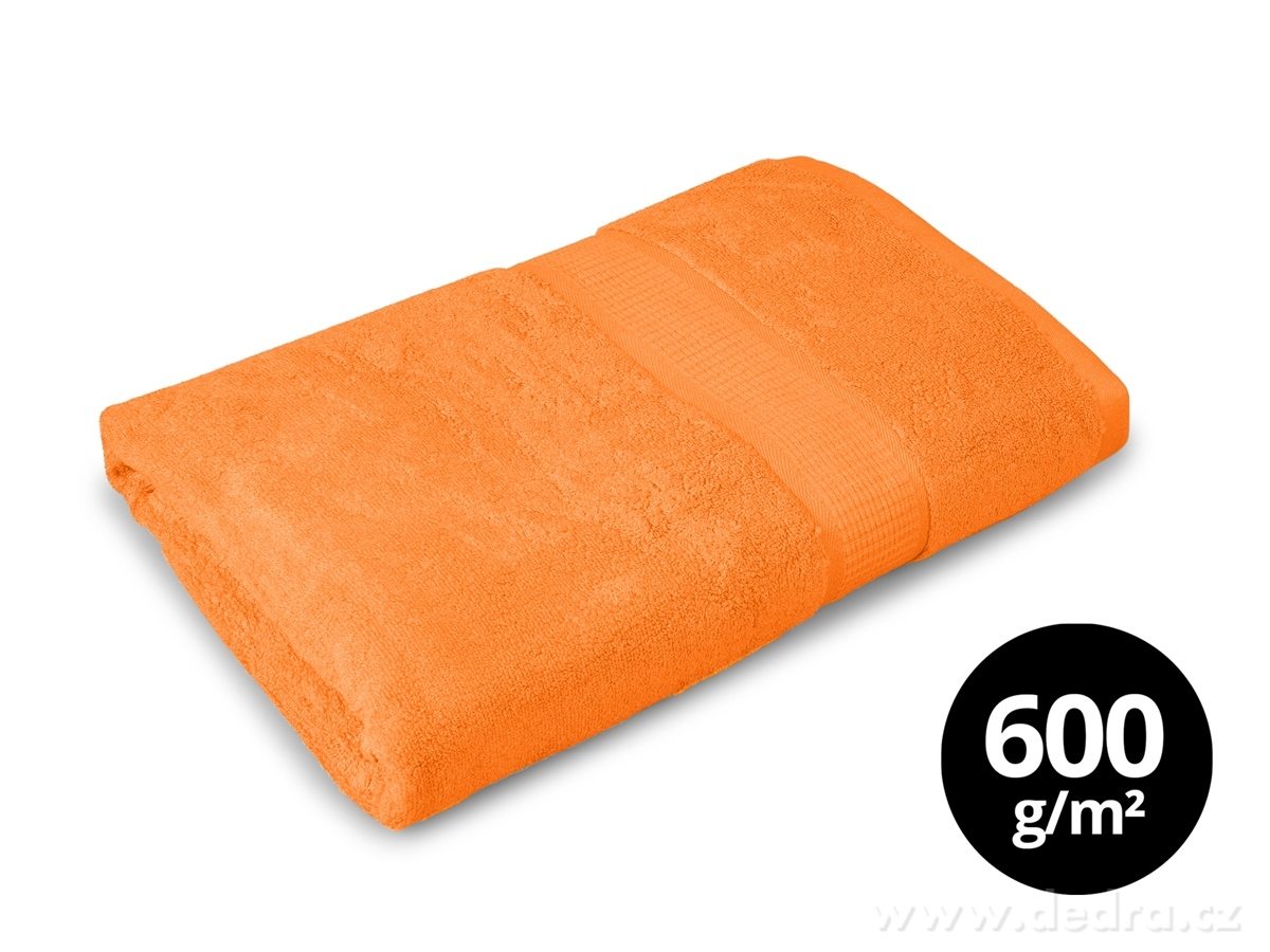BAMBOO törölköző 70x140 cm - narancssárga