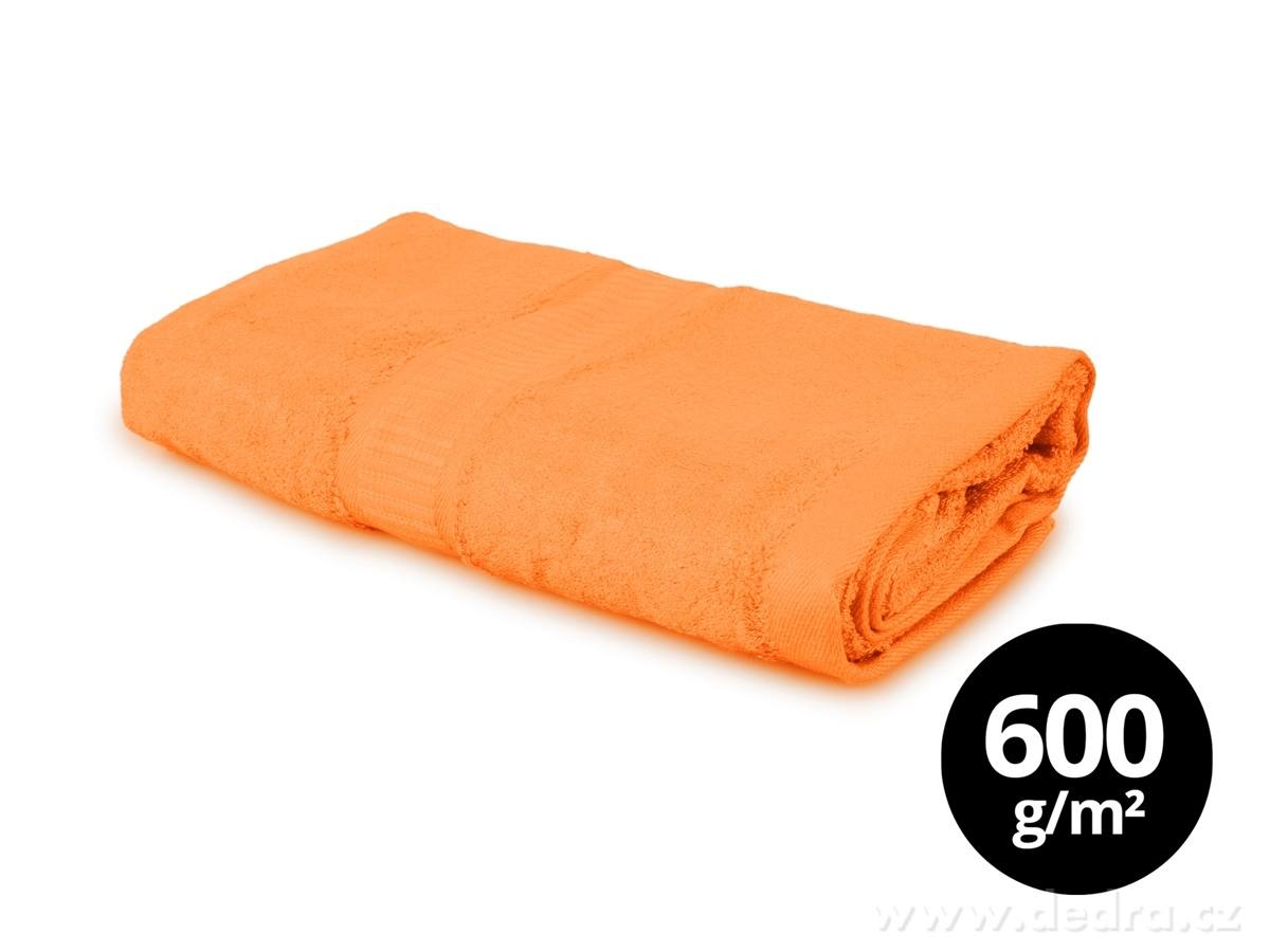 BAMBOO törülköző 50x100 cm - narancssárga