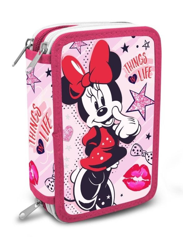 Minnie egeres háromszintes töltött tolltartó