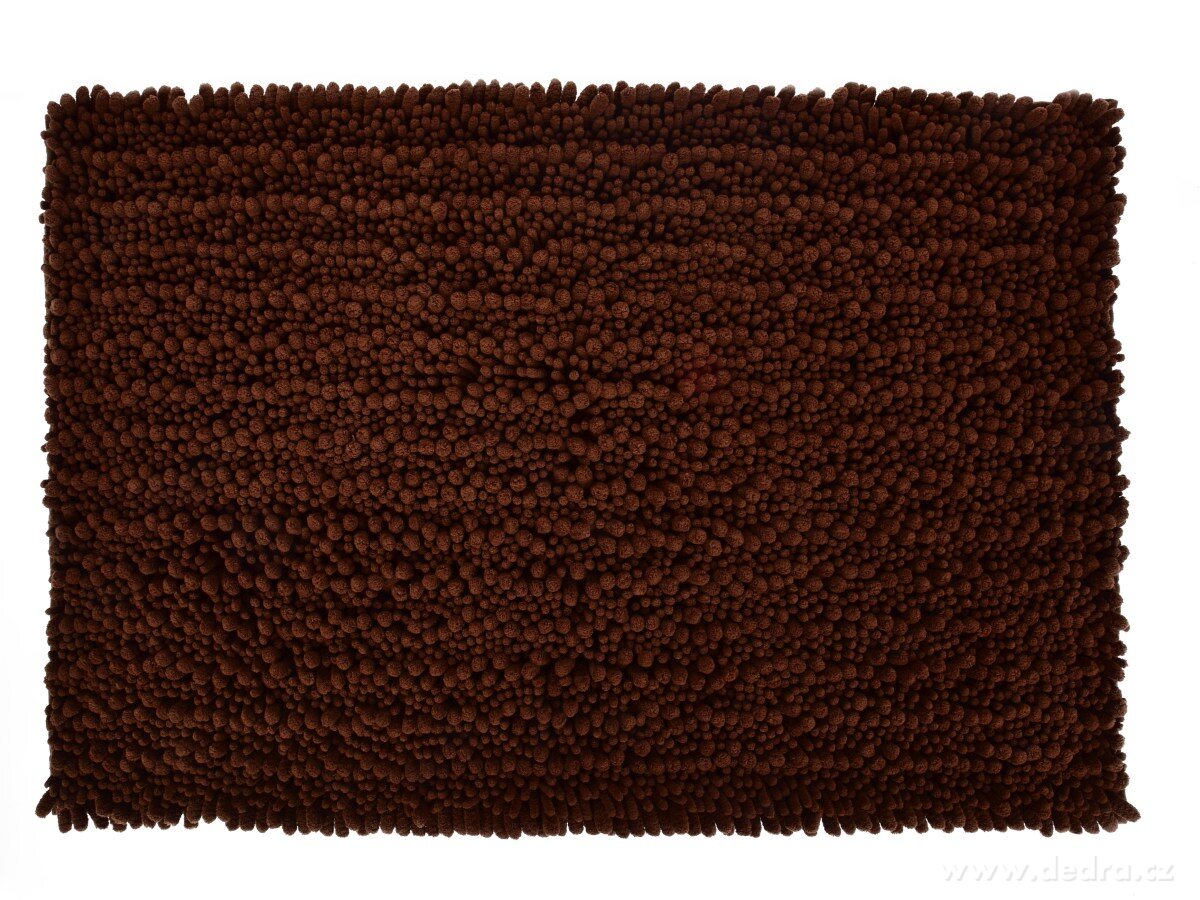 Fürdőszoba szőnyeg 3D CORAL SASANKA 80x50 cm - barna