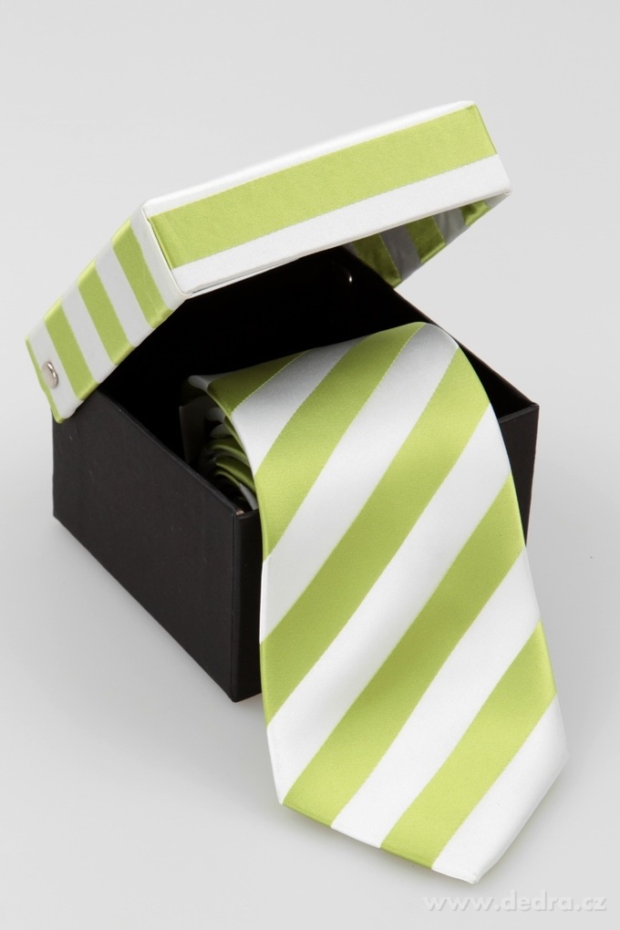ETIENNE férfi, selyem nyakkendő - zöld