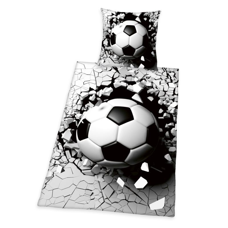 Football 3D Efekt ágyneműhuzat 140x200 cm